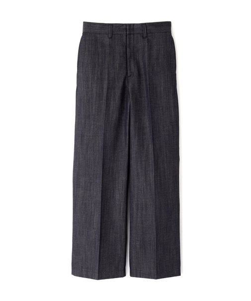 SERGE de bleu ｘ ADORE クラシックトラウザーズ セミフレア