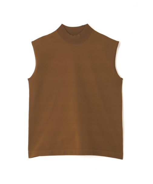 ベーシックノースリーブニット