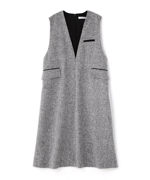 ◇ファインツィードワンピース｜アドーアの通販｜&mall（アンドモール