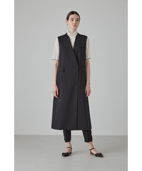 【半額以下】ADORE ドライタッチジョーゼットロングジレ ドライタッチジョーゼットロングジレ｜アドーアの通販｜&mall（アンド