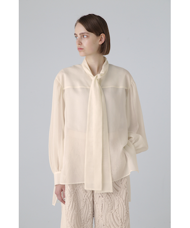 ◆ソフトオーガンジーブラウス