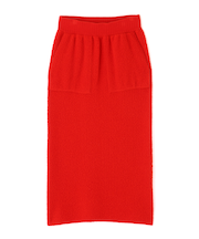 ◆パイルニットスカート