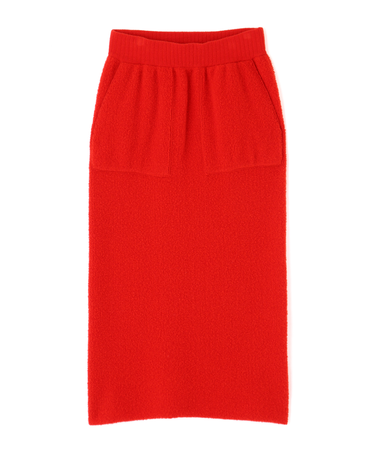 ◆パイルニットスカート