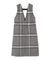 アルパカシャギーチェックワンピース