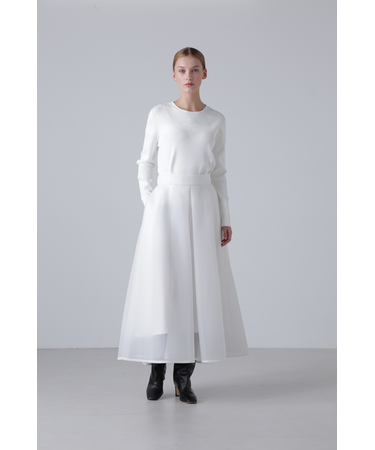 ◆シアーメッシュラッセルスカート