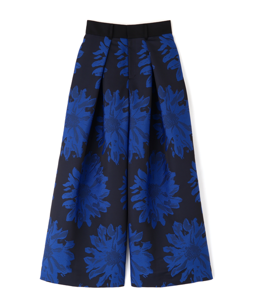 ◆ボタニカルジャガードパンツ