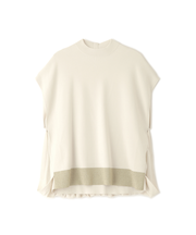 ドライストレッチレイヤードニット