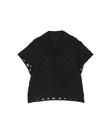 ダミエジャガードブラウス