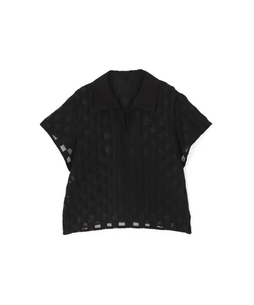ダミエジャガードブラウス