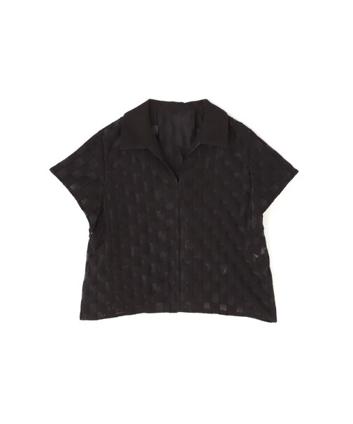 ダミエジャガードブラウス