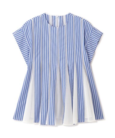 ◆クリアストライプブラウス