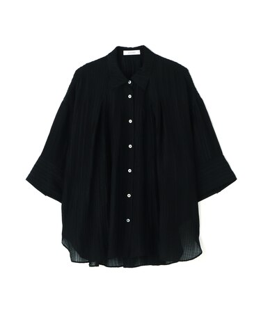 ◆ワッシャーシアータックブラウス