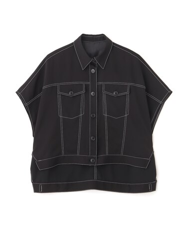 ◆ドライストレッチツイルブラウス