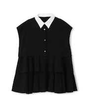 ドライタッチジョーゼットブラウス