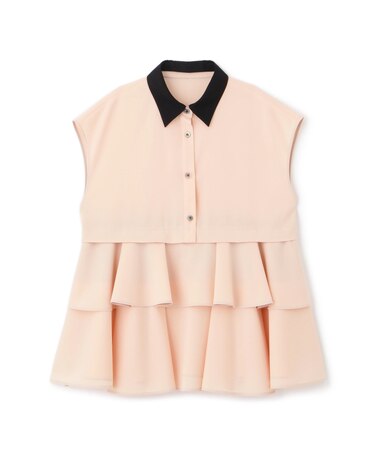 ドライタッチジョーゼットブラウス