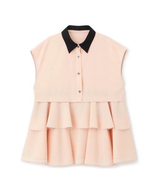 ドライタッチジョーゼットブラウス