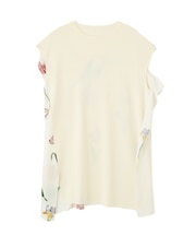 ◆ピクトリカルブックプリントニットブラウス