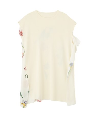 ◆ピクトリカルブックプリントニットブラウス