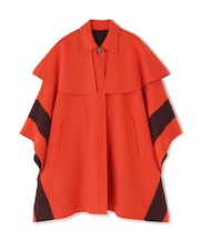 ◆Ｃａ混２ＴＯＮＥリバーケープコート