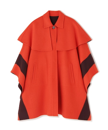 ◆Ｃａ混２ＴＯＮＥリバーケープコート