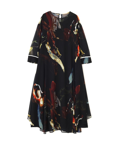 メルティングプリントワンピース