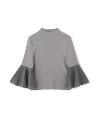 シアーフォルムドニットプルオーバー