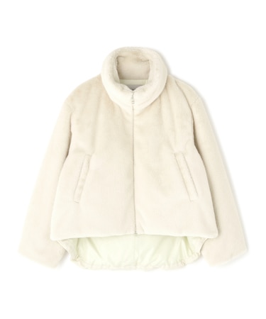 ファーコンビダウンジャケット