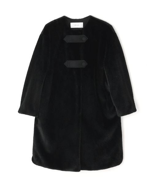 ファーコンビダウンコート