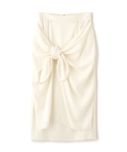 ◆バックサテンジョーゼットスカート