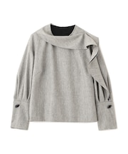 ◆トップヘリンボーンブラウス