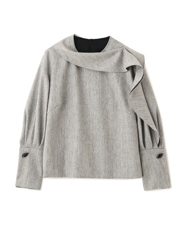 ◆トップヘリンボーンブラウス