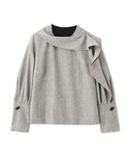 ◆トップヘリンボーンブラウス