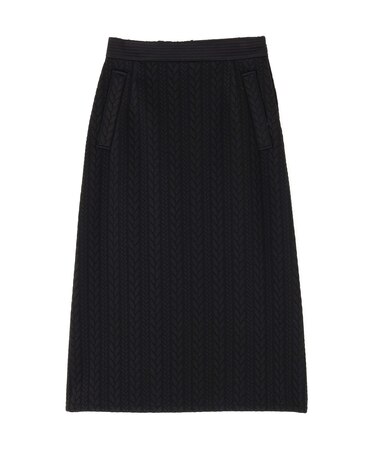 ◆ジャガードジャージースカート