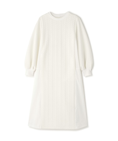 ◆ジャガードジャージーワンピース