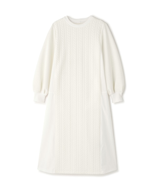 ◆ジャガードジャージーワンピース