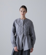 ◆シアーキルティングコート