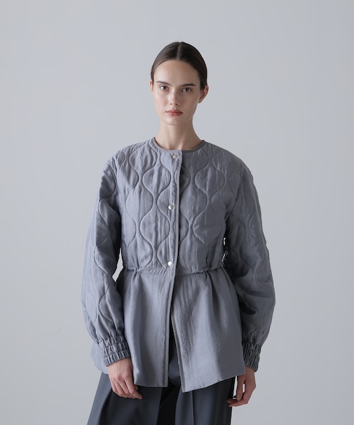 ◆シアーキルティングコート