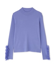 ◆スポンディッシュフリルニット