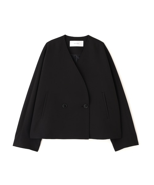 BLACK LABEL＞シルクウールツイルジャケット｜アドーアの通販｜&mall