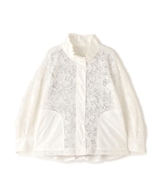 ◆ナイロンダンプ×レースブルゾン