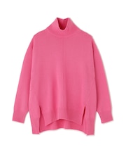 ウールカシミヤニットタートル