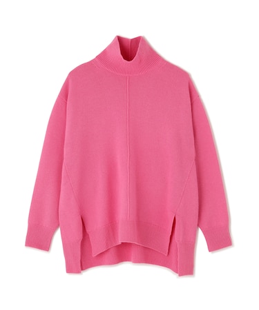 ウールカシミヤニットタートル