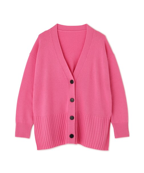 ウールカシミヤニットカーデ