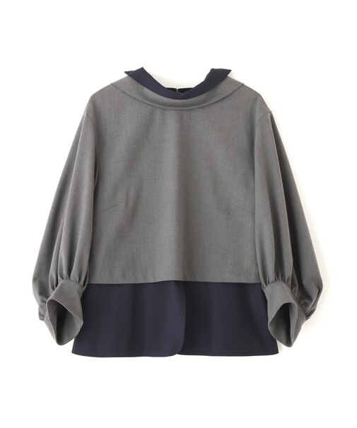 ◆レイヤードカラーブラウス
