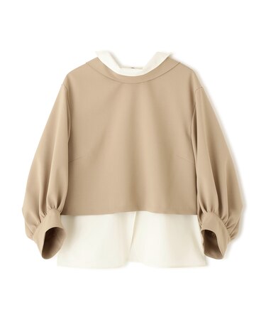 ◆レイヤードカラーブラウス