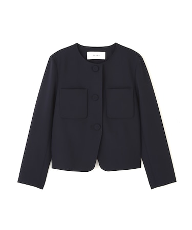 ◆ストレッチジョーゼットジャケット