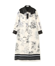 サウダージプリントワンピース