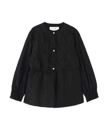 シアーキルティングコート