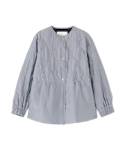 シアーキルティングコート