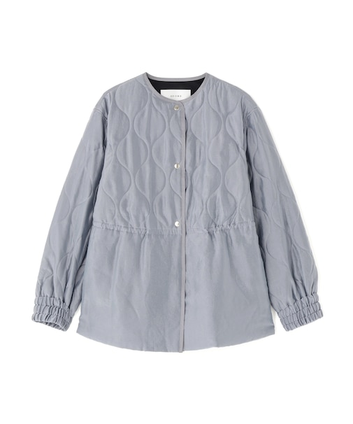 シアーキルティングコート